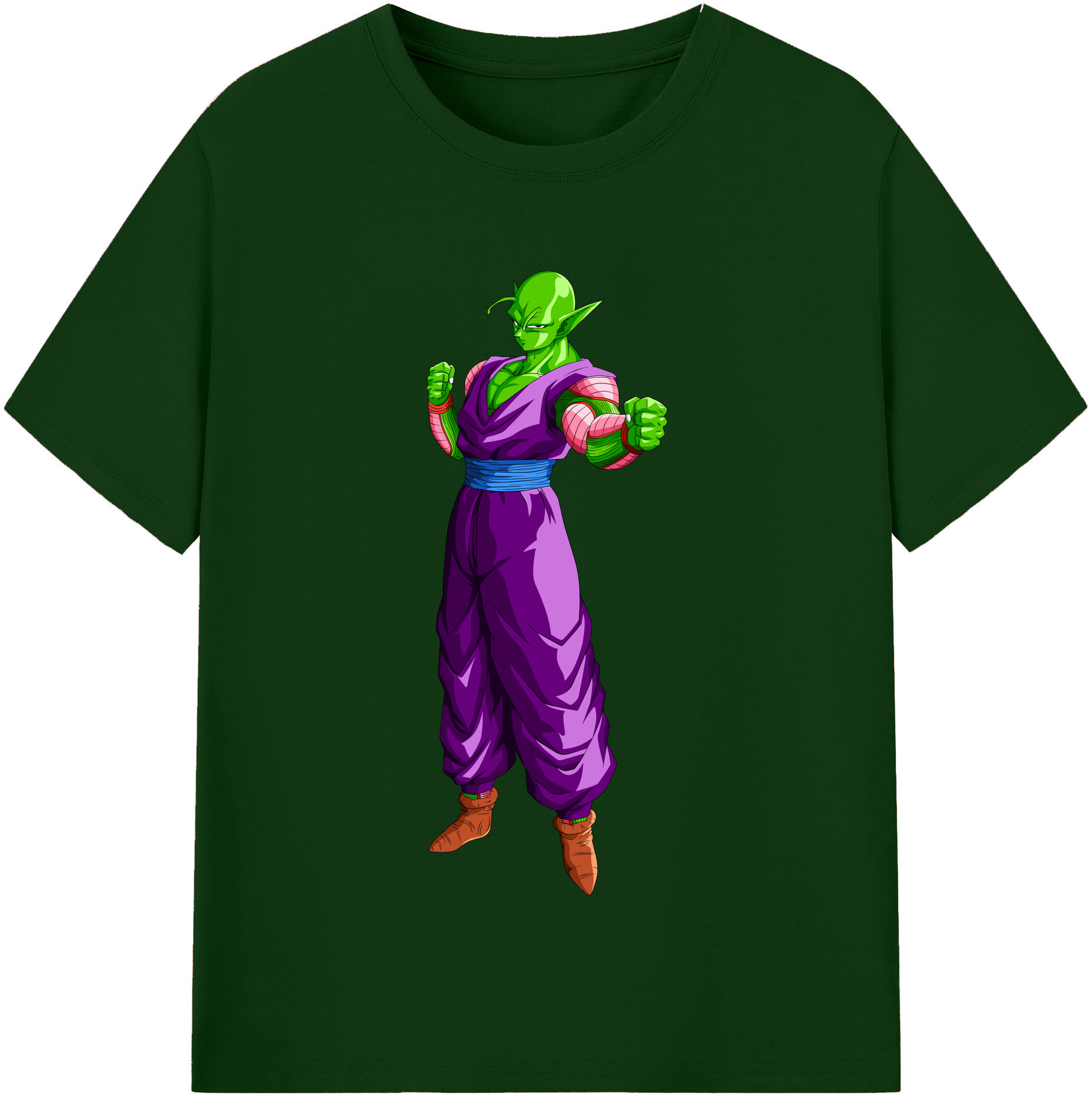 （画像用） ドラゴンボール ピッコロ DRAGON BALL Piccolo 綿100％半袖Tシャツ（フロントプリント）